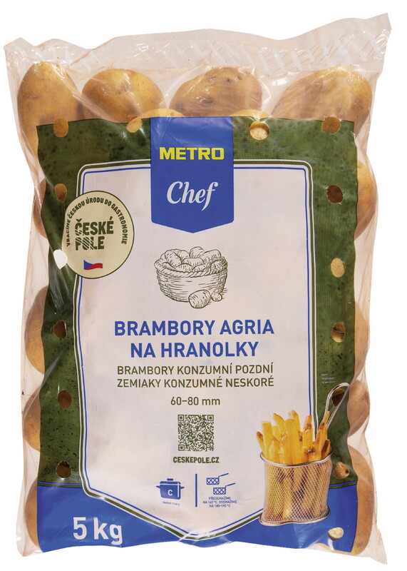 METRO CHEF Brambory pozdní prané na hranolky