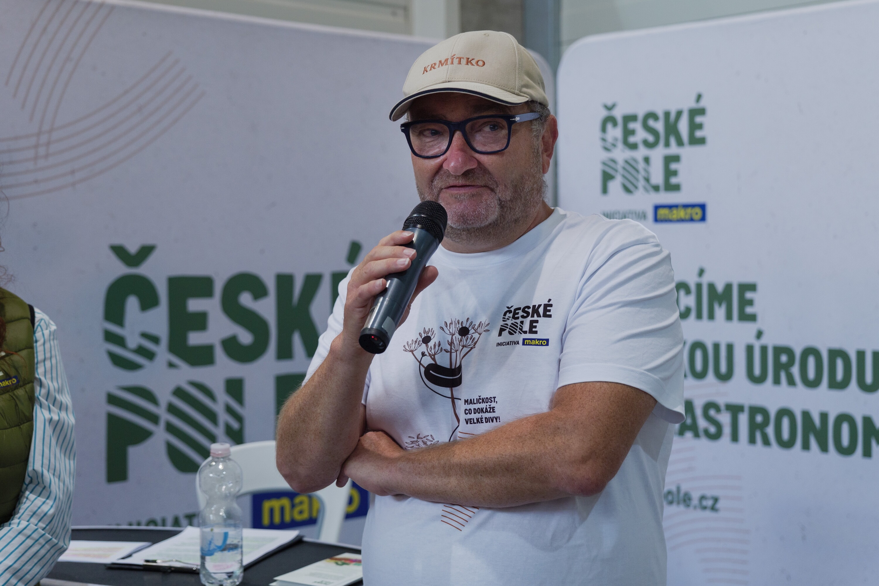 Pěstitel českého kmínu a máku Karel Jonák na veletrhu Země Živitelka 2025